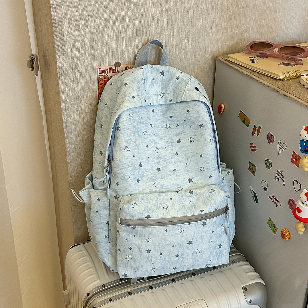 Star-Patterned School Backpack Kalsten