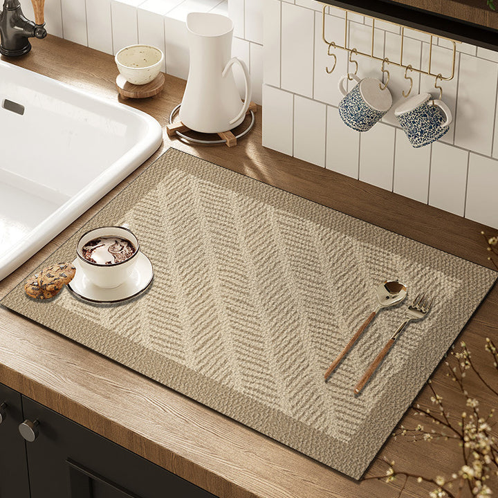 Artistic Floral Kitchen Mat Kalsten