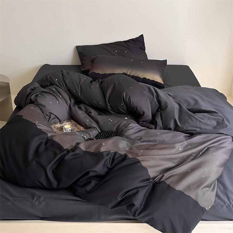Dotted bedding set made of cotton satin with an extra soft touch