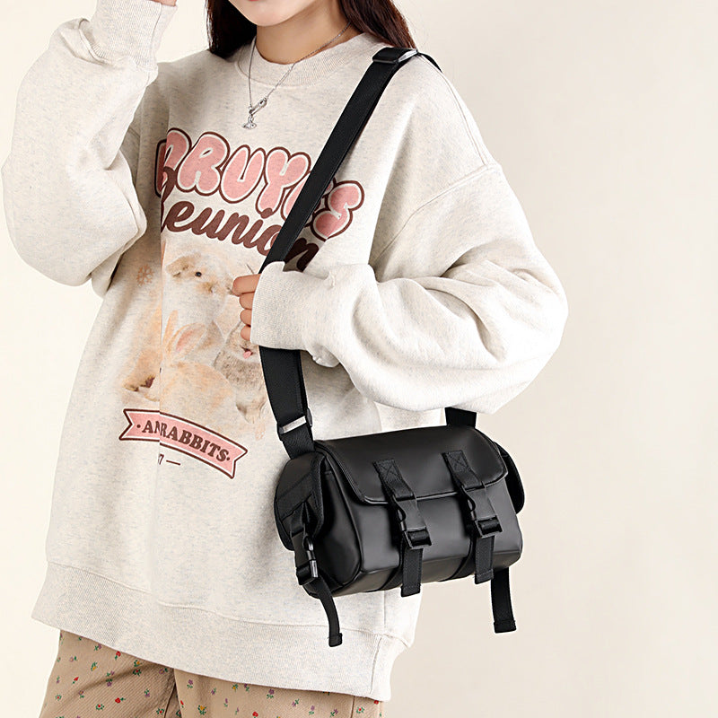 Versatile Multi-Pocket Messenger Bag Kalsten