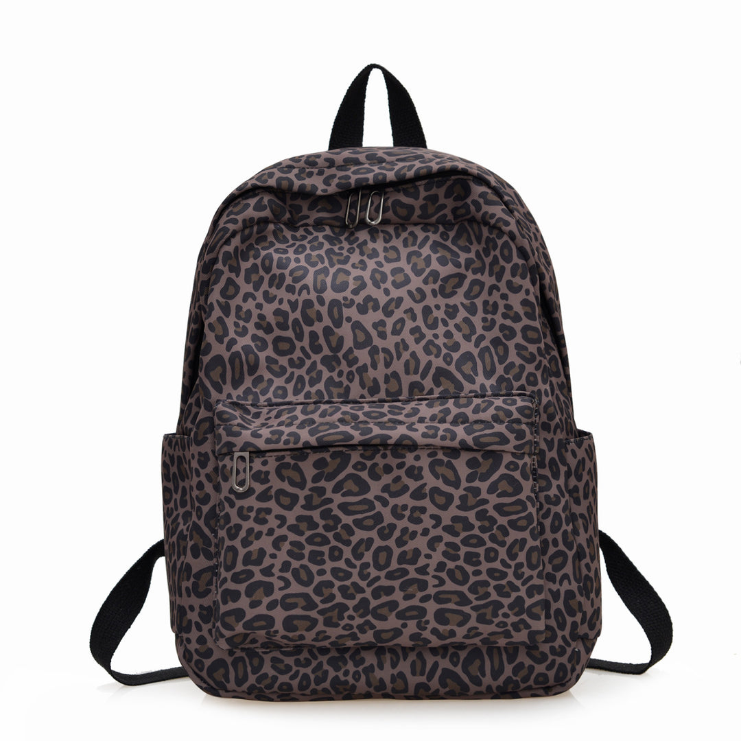 Stylish Backpack in Leopard Print Kalsten