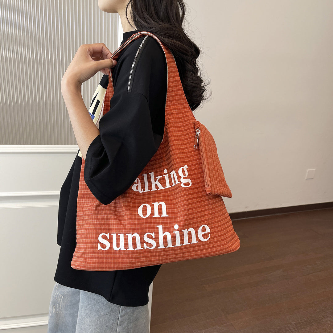 Large Capacity Lightweight Shoulder Bag