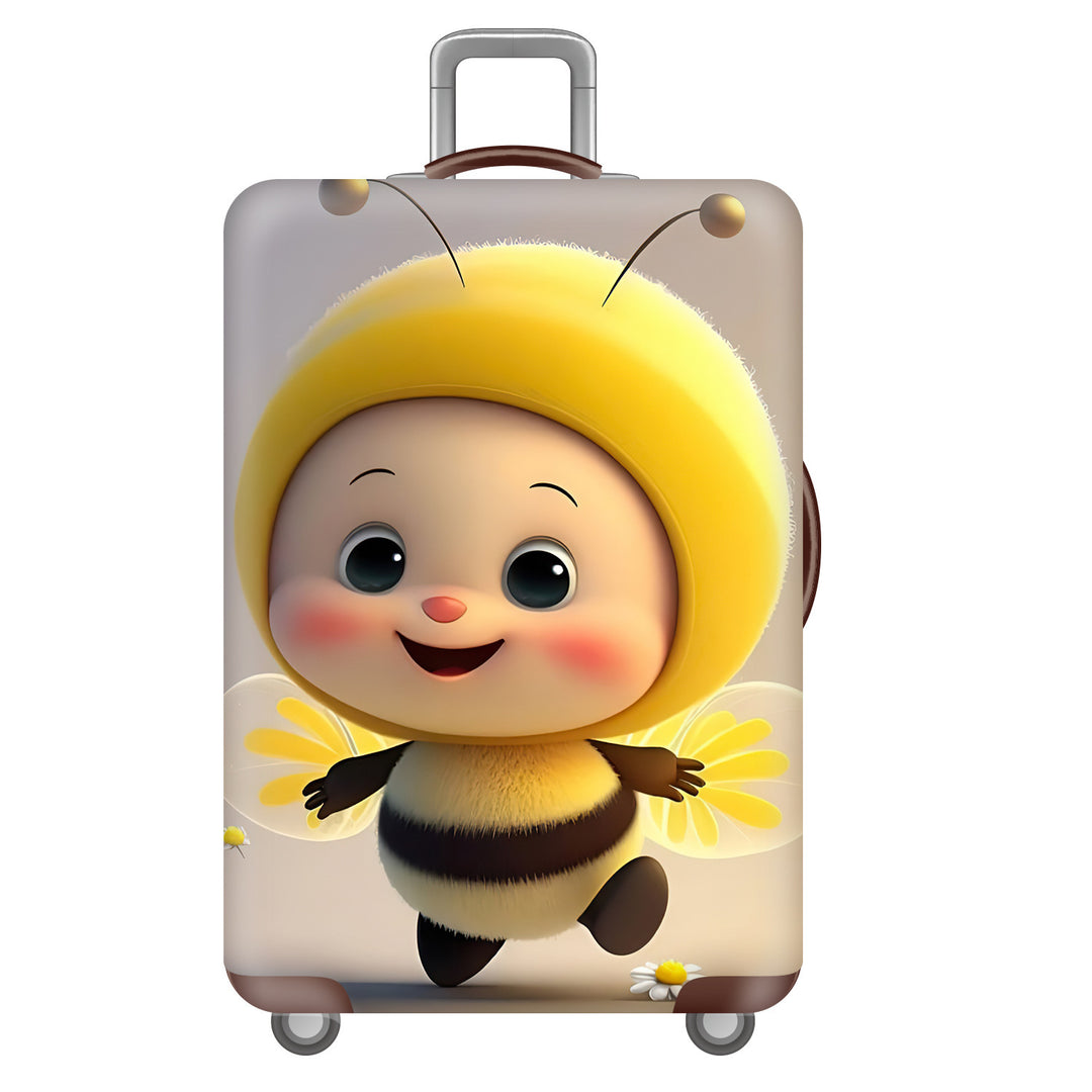 Unisex Hard-shell suitcase with cute cat motif Kalsten