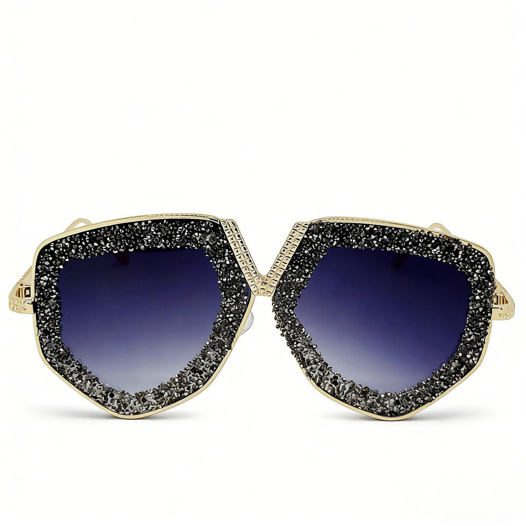 Ladies fashionable sunglasses with sparkling frame and elegant shape Kalsten