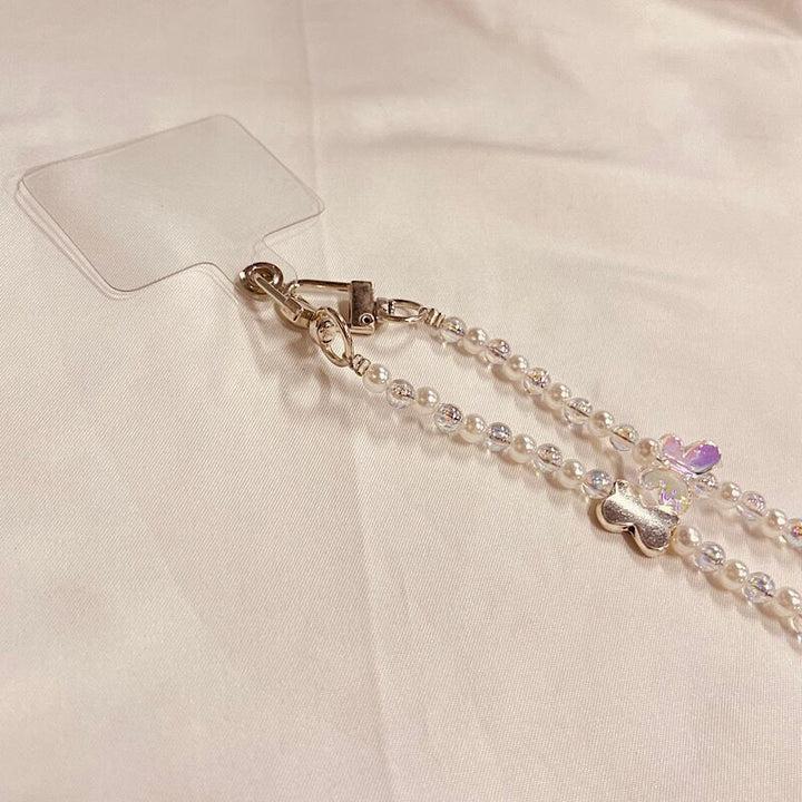 Elegant Beaded Charm Eyewear Holder Kalsten