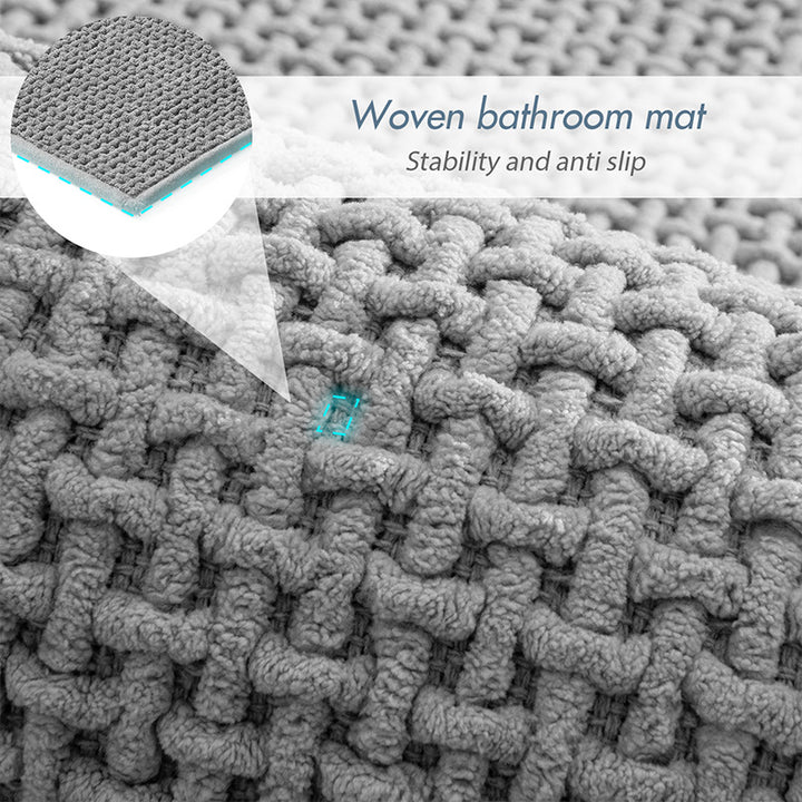 Soft and Absorbent Bathroom Runner Mat