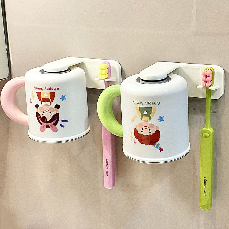 Wall cup holder with creative cartoon design Kalsten