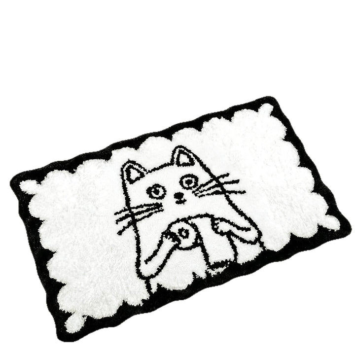 Soft Textured Bathroom Rug