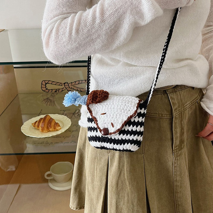 Funky Crochet Mini Handbag