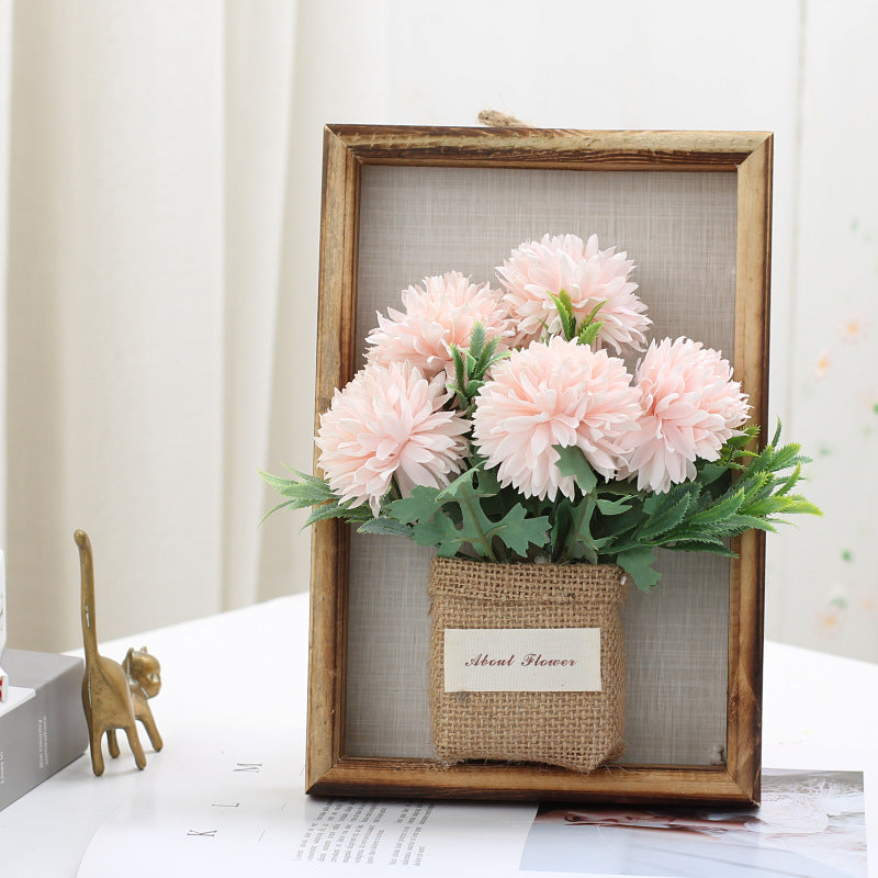 Decorative Faux Flower Box