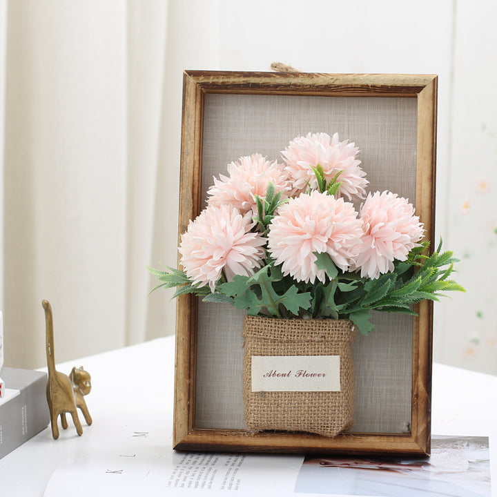 Decorative Faux Flower Box