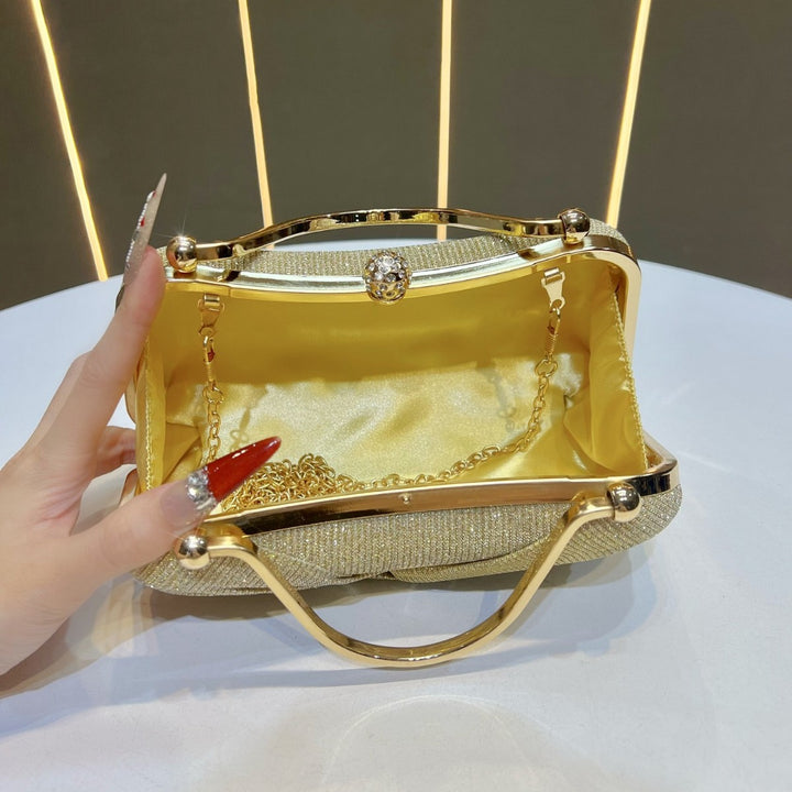 Glamorous Twisted Evening Handbag