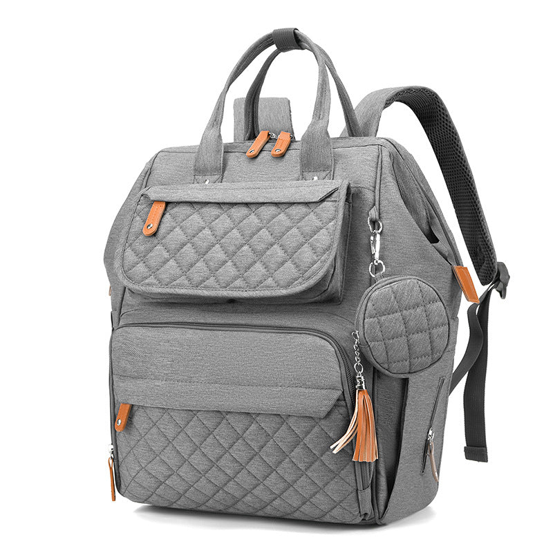 Multi-Functional Quilted Backpack Kalsten