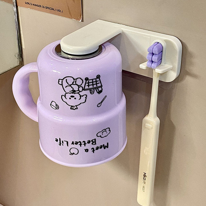 Wall-mounted cup holder with creative and playful design Kalsten