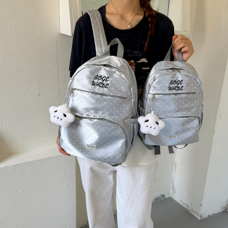 Cute Polka Dot Casual Backpack Kalsten