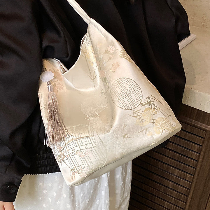 Elegant Embellished Tote Bag