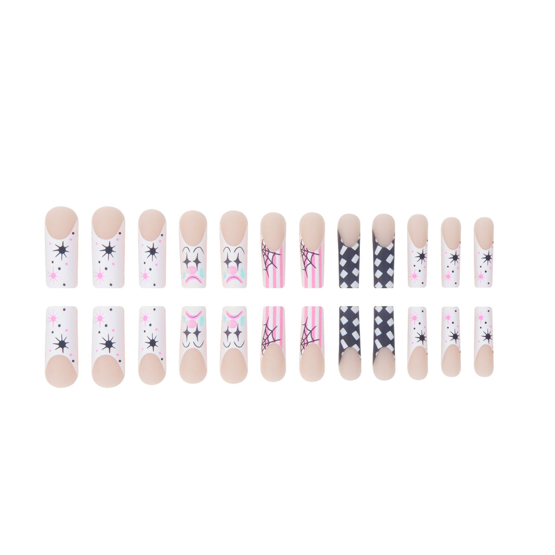 Artistic Spider Web-Design Press-On Nails Kalsten