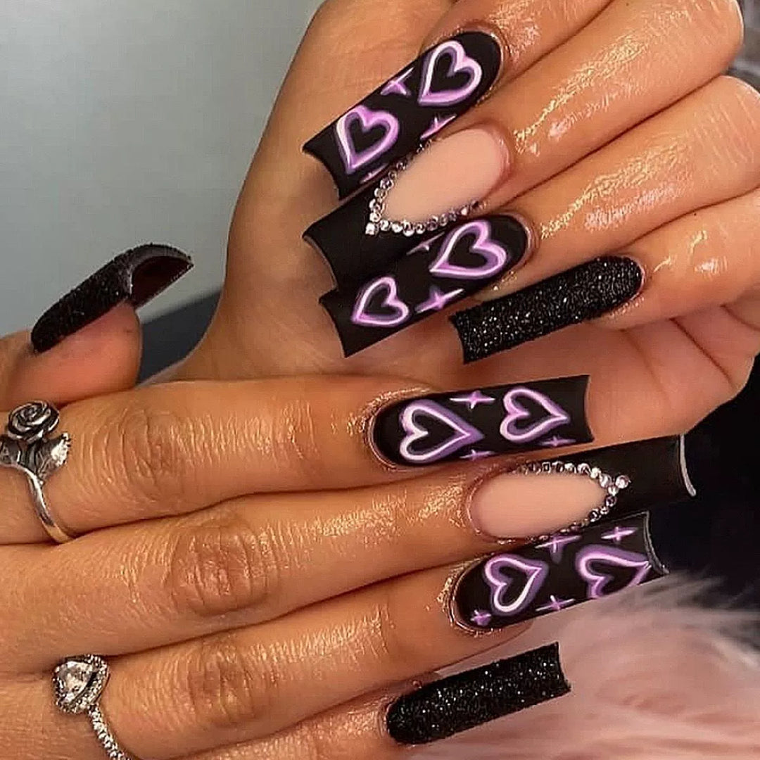 Luxury Embellished Press-On Nail Set Kalsten