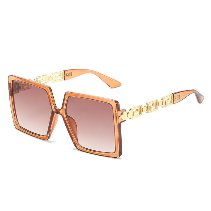 Ladies square sunglasses with luxurious accents Kalsten
