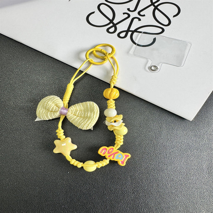 Playful Themed Bead Keychain Kalsten