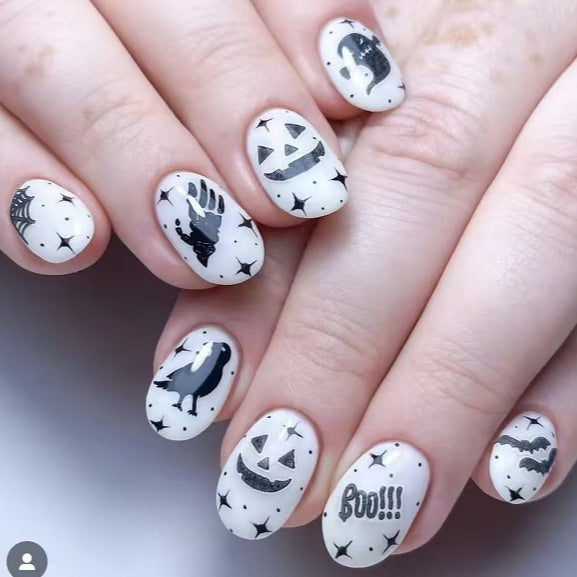 Halloween-Themed Decorative Nail Art Set Kalsten