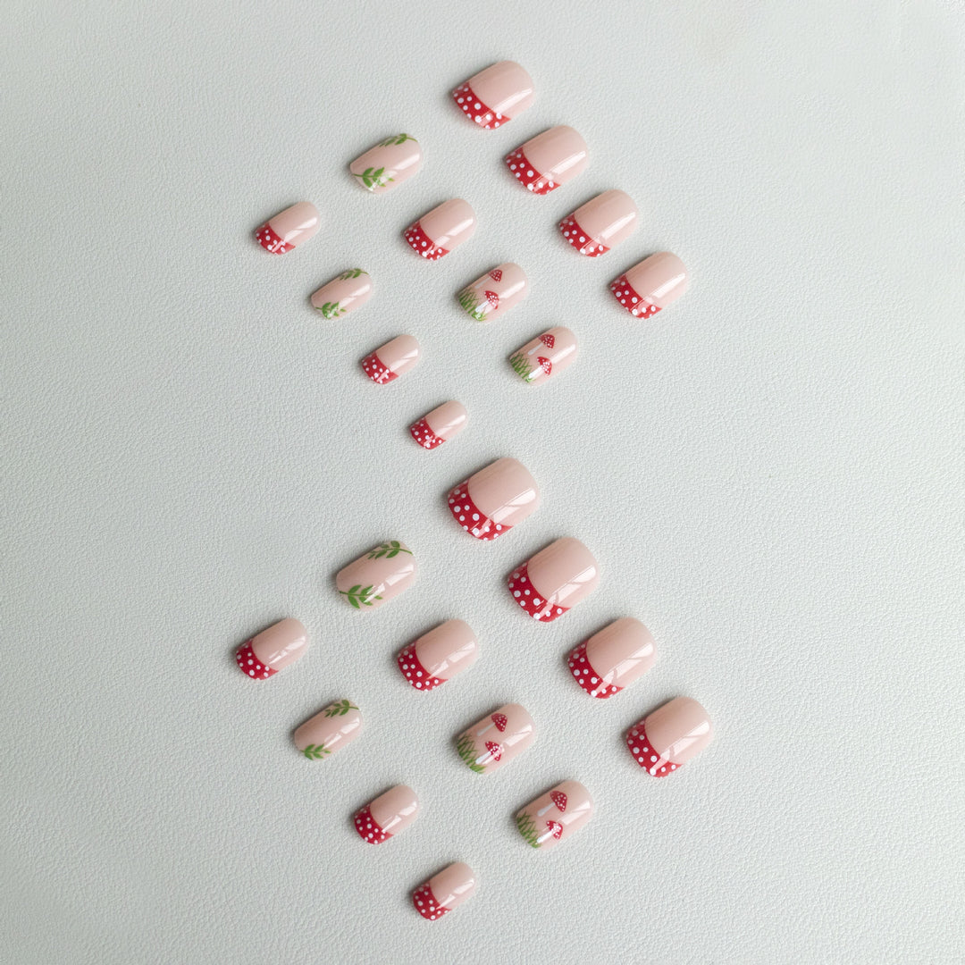 Decorative Cherry Blossom Nail Art