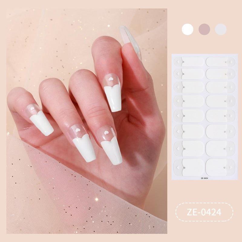 Glittering Nail Wraps
