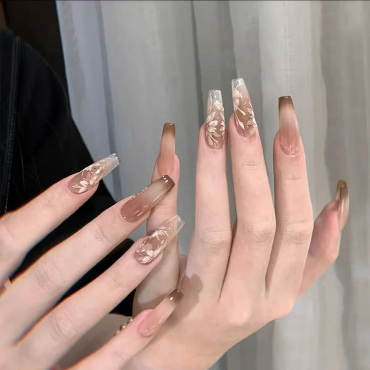 Premium Ombre Press-On Nail Set Kalsten