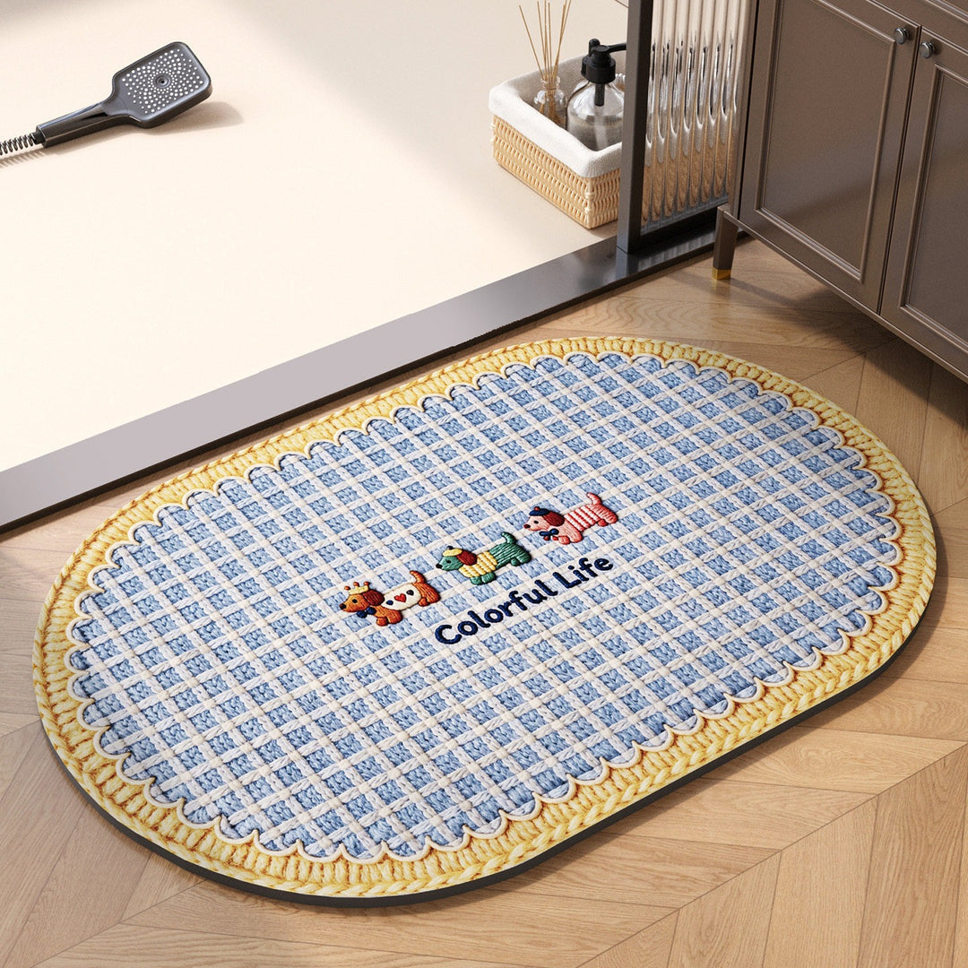 Decorative Woven Area Mat