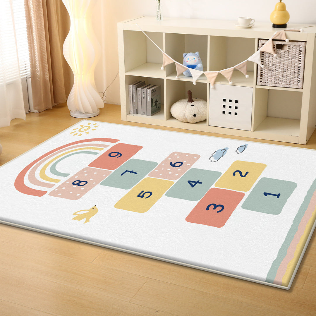 Playful Road-Themed Area Rug Kalsten
