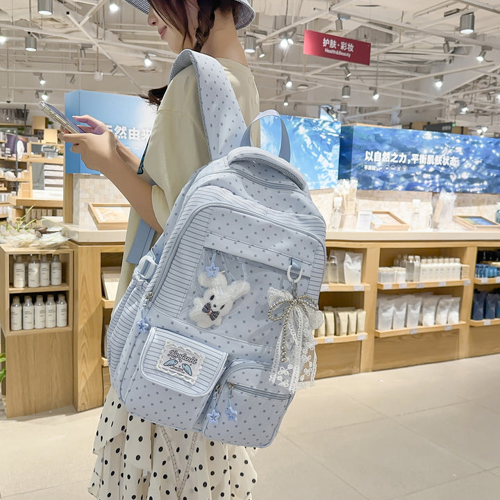 Stylish Multi-Functional Star Print Backpack Kalsten
