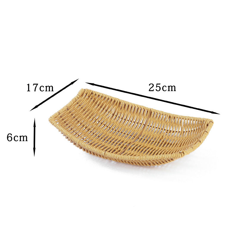Decorative Woven Serving Tray Kalsten
