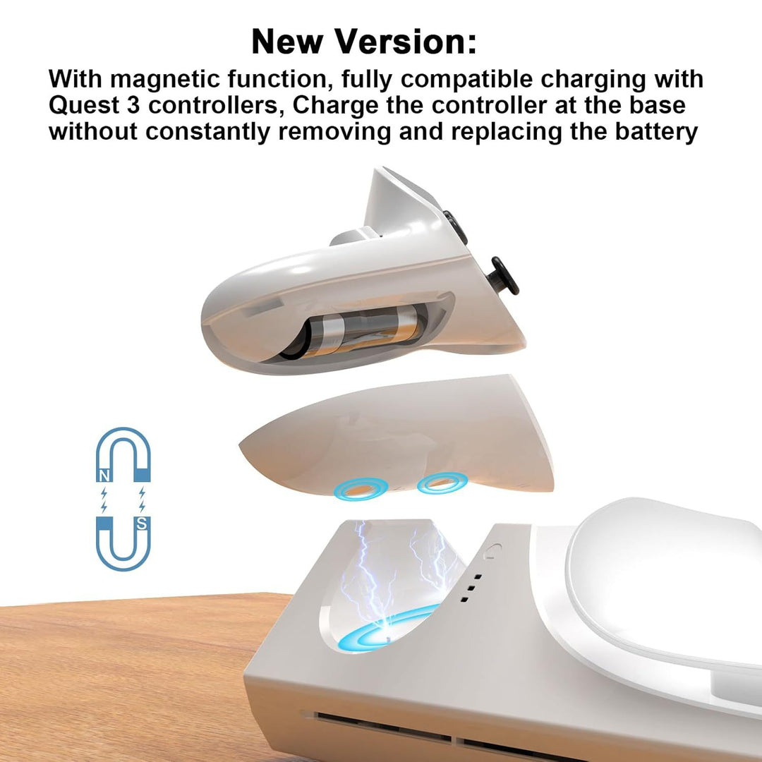 VR-Headset-Charging Station with Rgb Lighting Kalsten