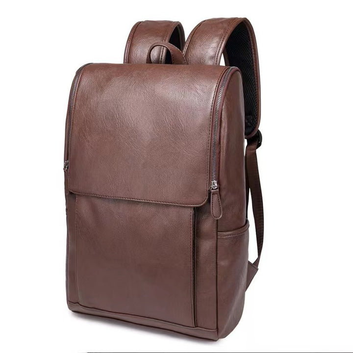 Premium Leather Anti-Theft Backpack