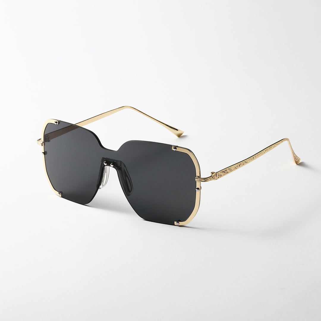Women large stylish sun protection glasses Kalsten