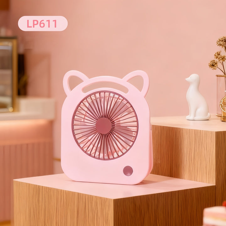Ladies portable table fan in creative house design Kalsten