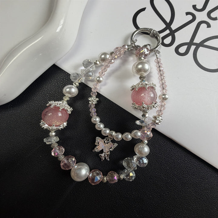 Stylish Beaded Charm Keychain Kalsten