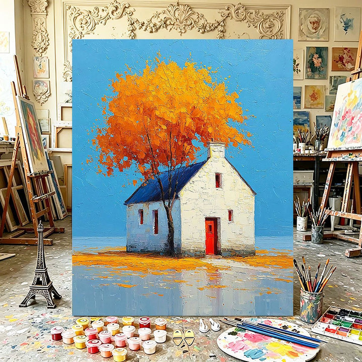 Autumn-Inspired Landscape Canvas Art Kalsten