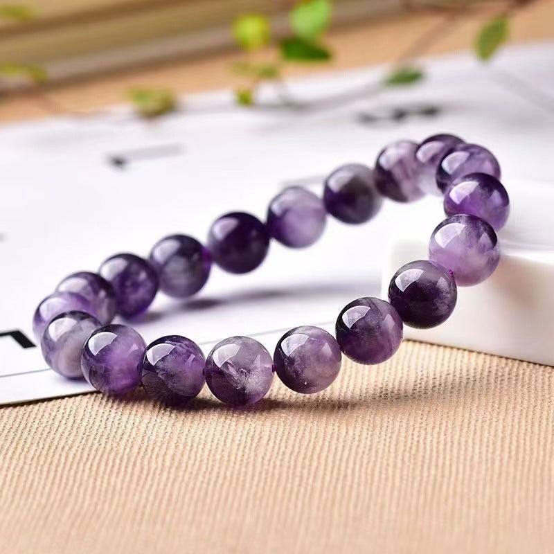 Handmade Amethyst Gemstone Bracelet Kalsten