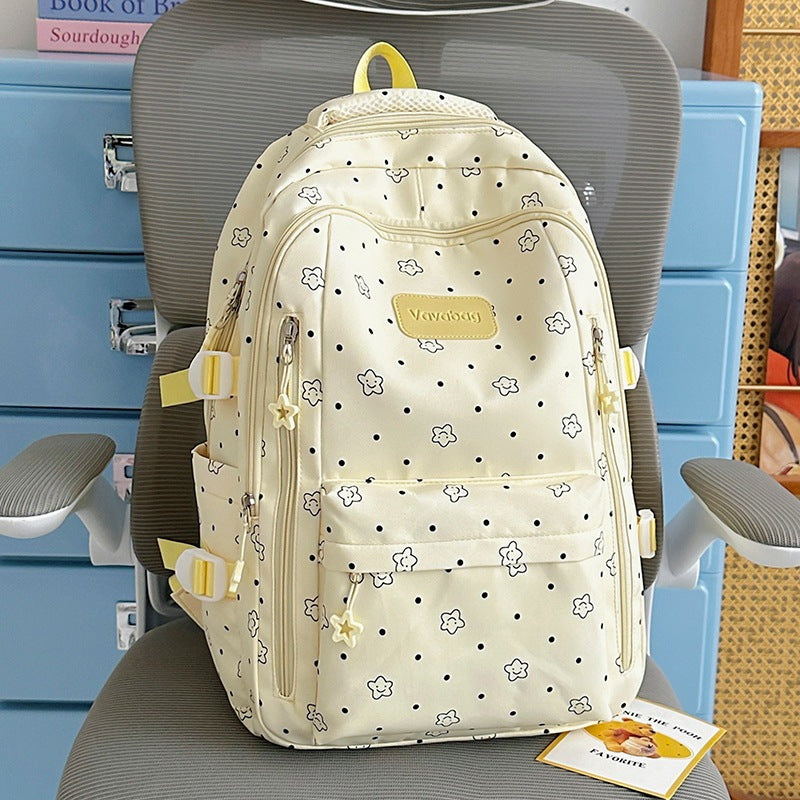 Trendy Floral Print Backpack Kalsten