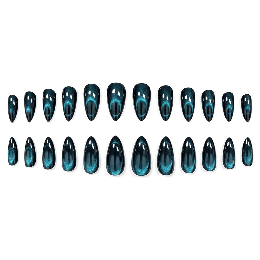 Glittery Stiletto Nail Enhancements Kalsten