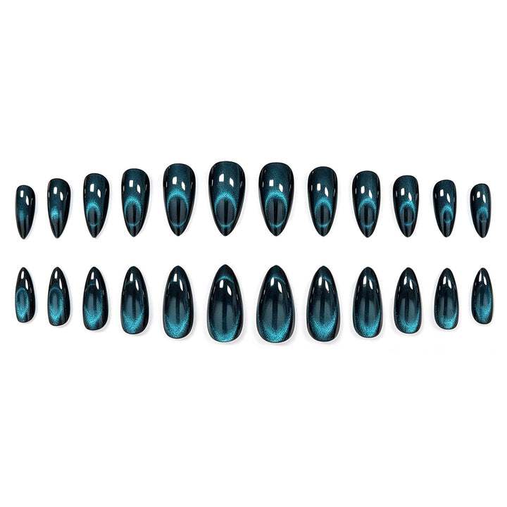 Glittery Stiletto Nail Enhancements Kalsten