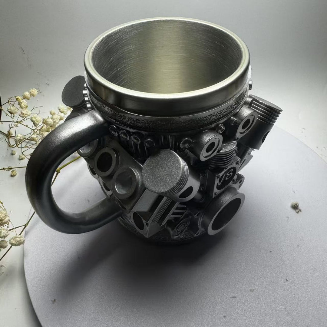 Mechanical Engine Design Mug Kalsten