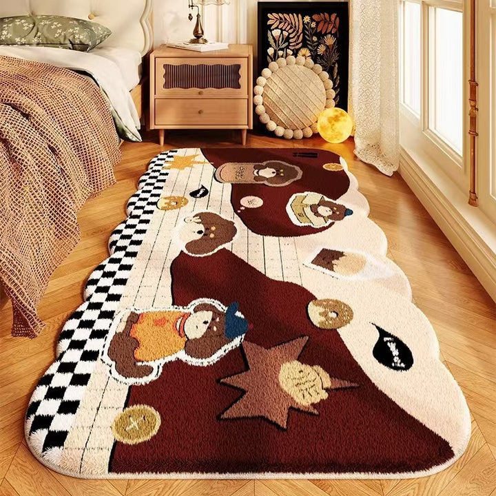 Playful Animal-Themed Bath Mat Kalsten