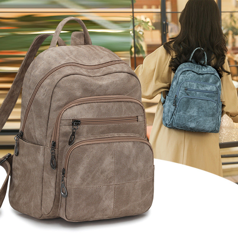 Vintage Leather Backpack Kalsten