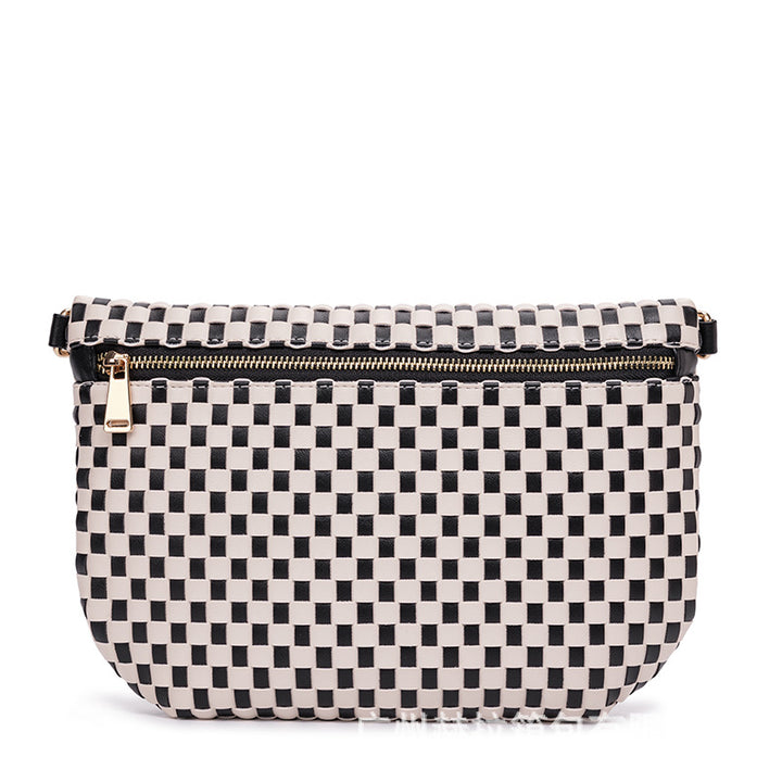 Stylish Woven Crossbody Bag Kalsten