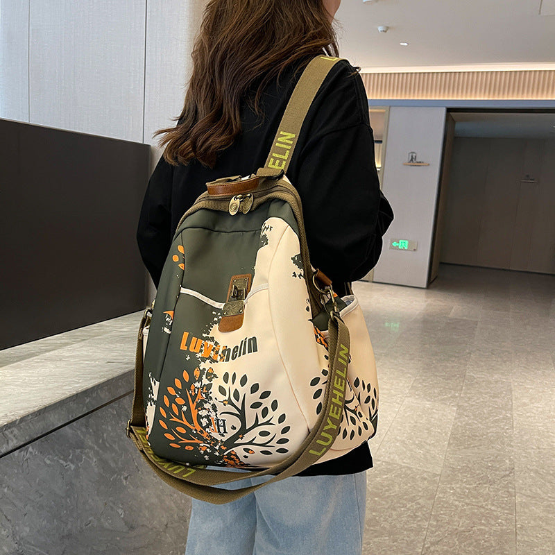 Artistic Multi-Pocket Sling Backpack Kalsten