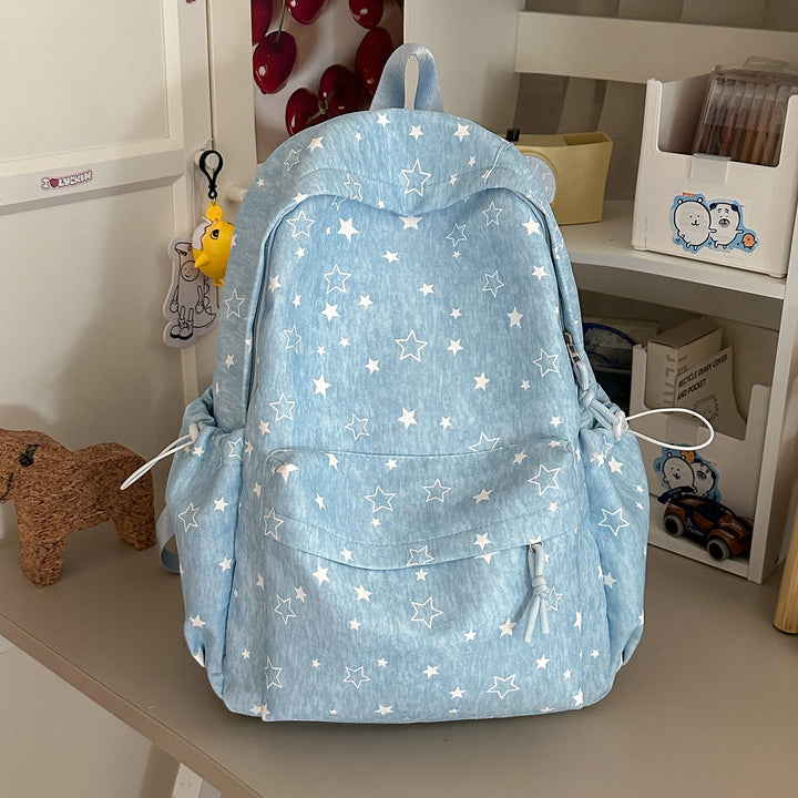 Stylish Star-Embellished Backpack Kalsten