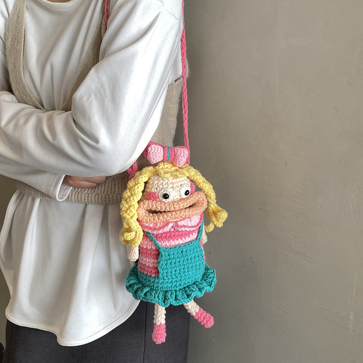 Crochet Character Mini Backpack