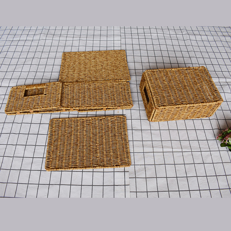 Versatile Handwoven Storage Basket Set Kalsten